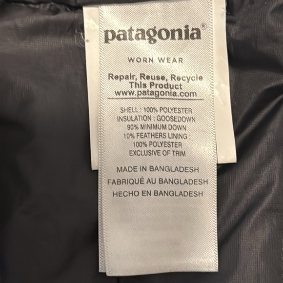Patagonia Men's Down Sweater Jacket - Grey - Picture 6 of 7